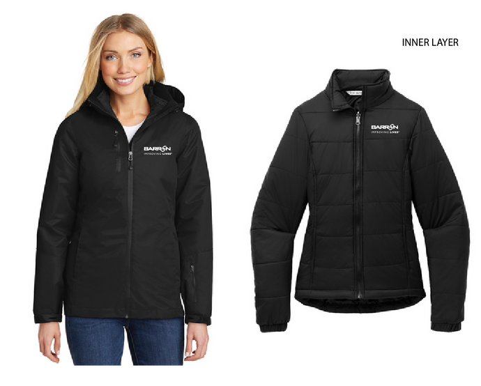 Port Authority® Ladies Vortex Waterproof 3-in-1 Jacket