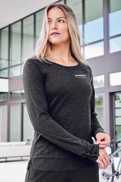 OGIO® Women's Command Long Sleeve Scoop Neck