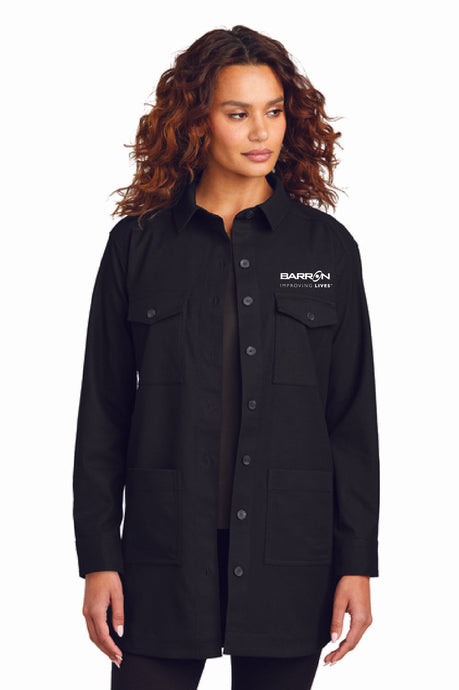 Mercer+Mettle® Women’s Long Sleeve Twill Overshirt