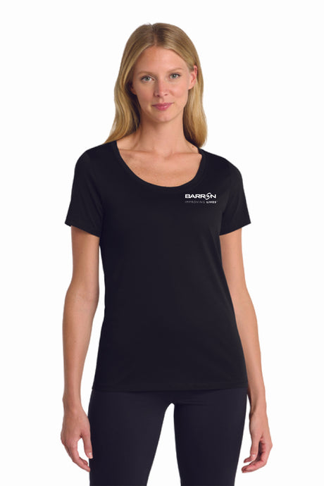 Nike Women's Dri-FIT Cotton/Poly Scoop Neck Tee