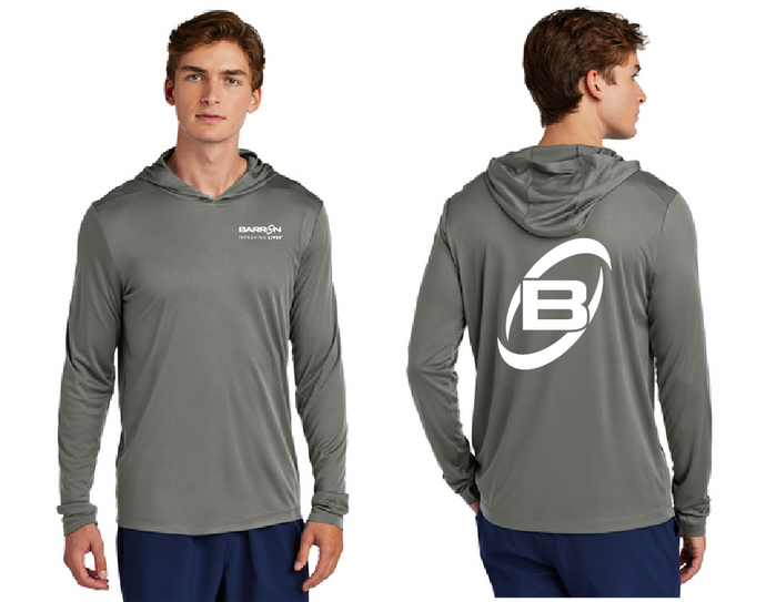 Sport-Tek® Posi-UV® Pro Unisex Long Sleeve Hoodie Tee