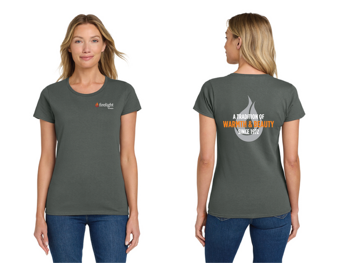 Firelight - Ladies heavy Cotton® 100% Cotton T-Shirt