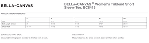 BELLA+CANVAS ® Women’s Triblend Short Sleeve Tee