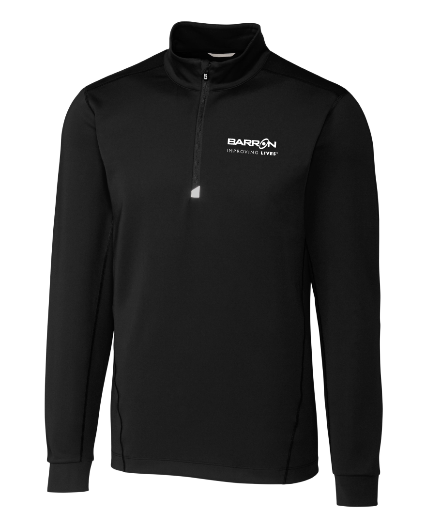 Cutter & Buck Traverse Stretch Quarter Zip Mens Pullover (Tall's available)
