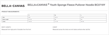 Load image into Gallery viewer, BELLA + CANVAS - Youth Sponge Fleece Full-Zip Hoodie